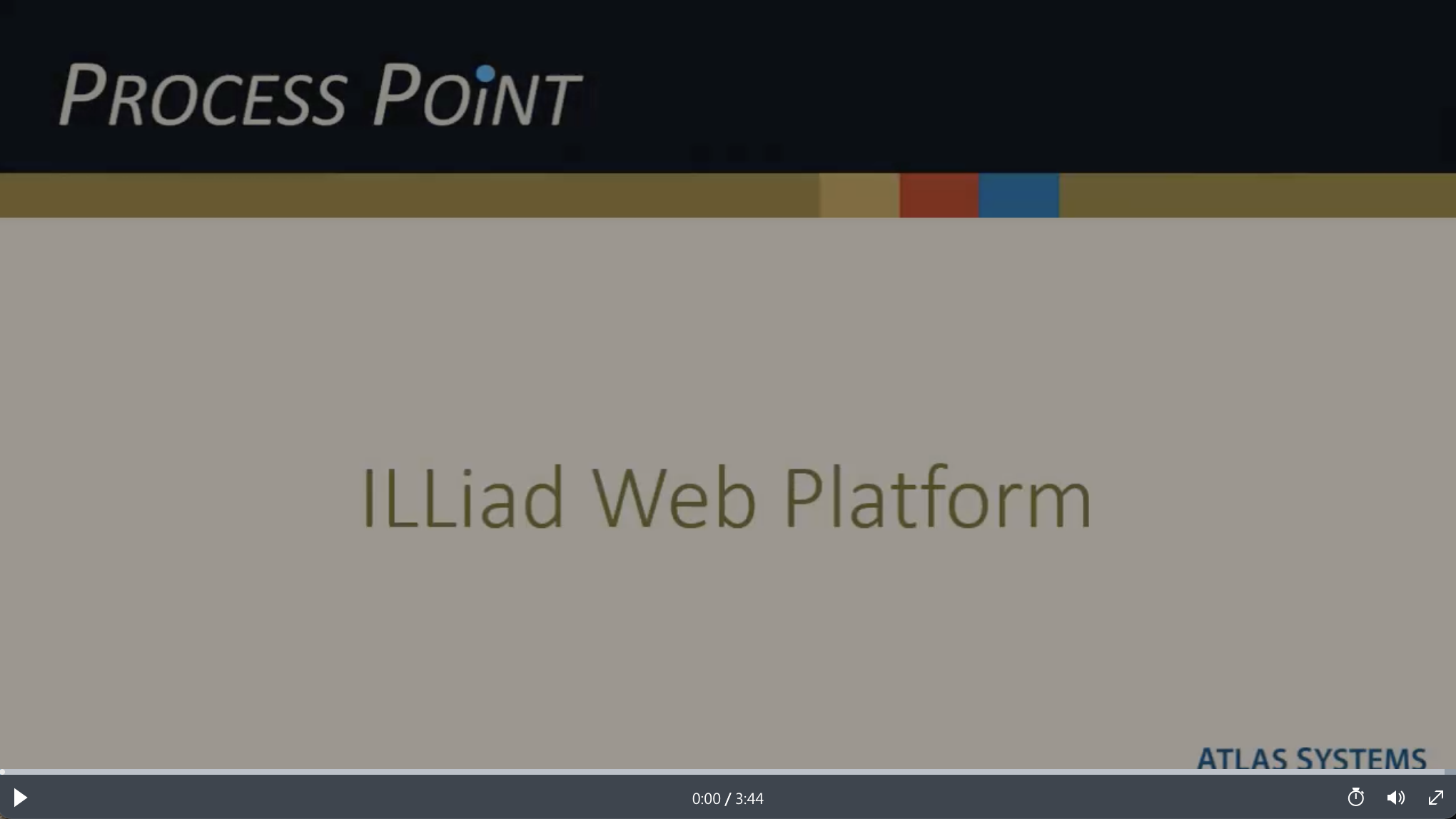 ILLiad Web Platform video