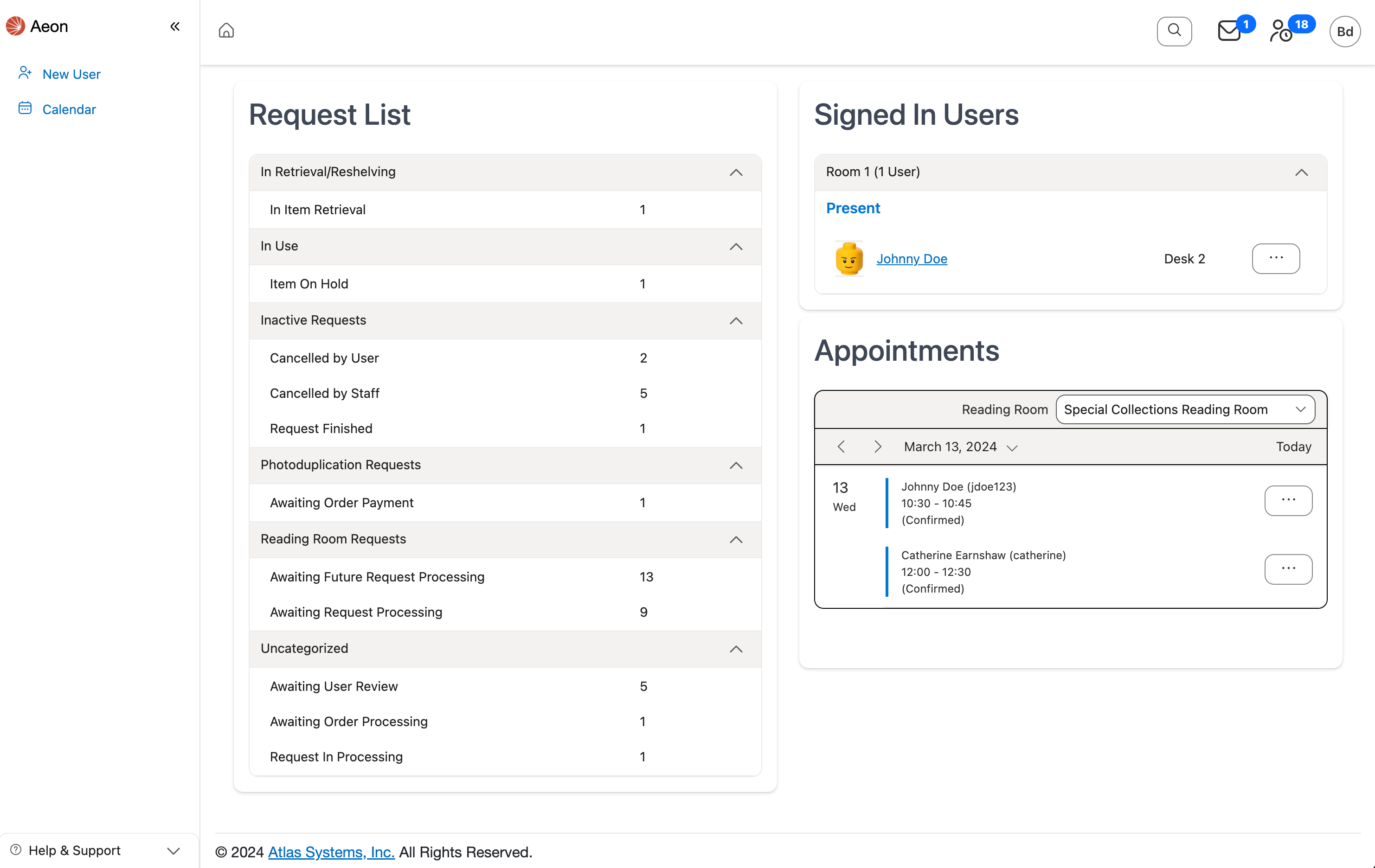 Aeon Web Client Overview – Atlas Systems